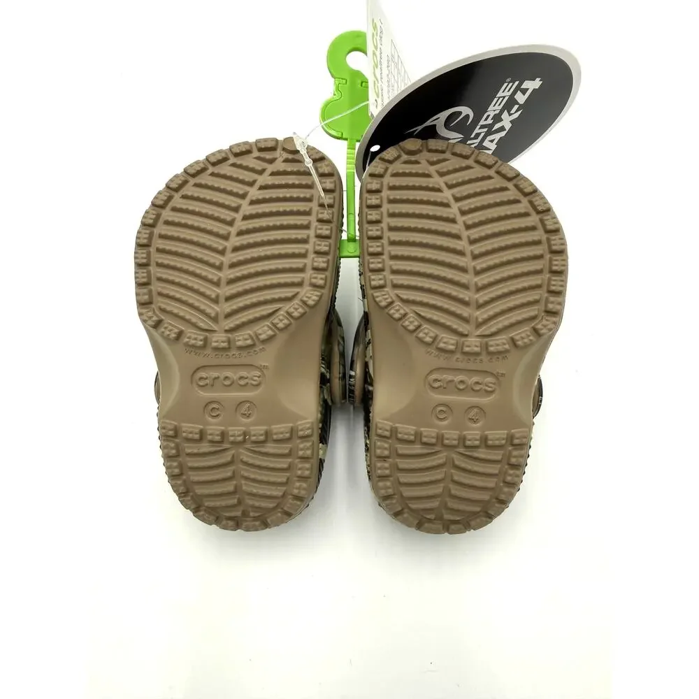 NWT Crocs Kids Realtree Classic Clog - c4 - toddler 4